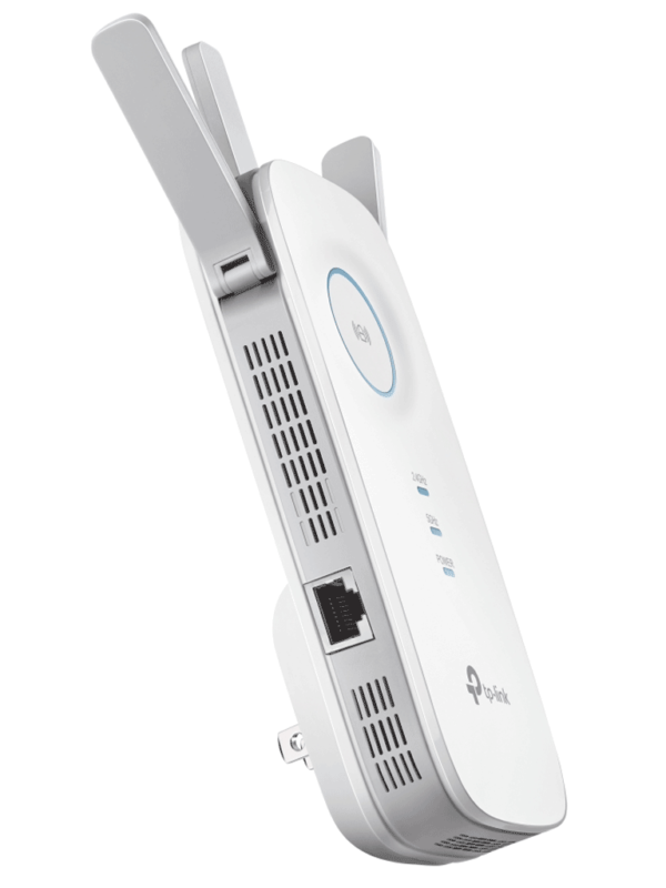 Repetidor de señal WiFi AC1750 de doble banda 2.4GHz (450Mbps) y 5GHz (1300Mbps) con indicador inteligente de señal, modo punto de acceso, 3 antenas externas y 1 puerto Ethernet (RJ45) 10/100/1000Mbps - Image 3