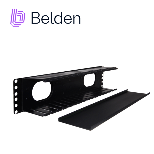 ORGANIZADOR HORIZONTAL BELDEN 9512-1902N 2UR CON TAPA - Image 3