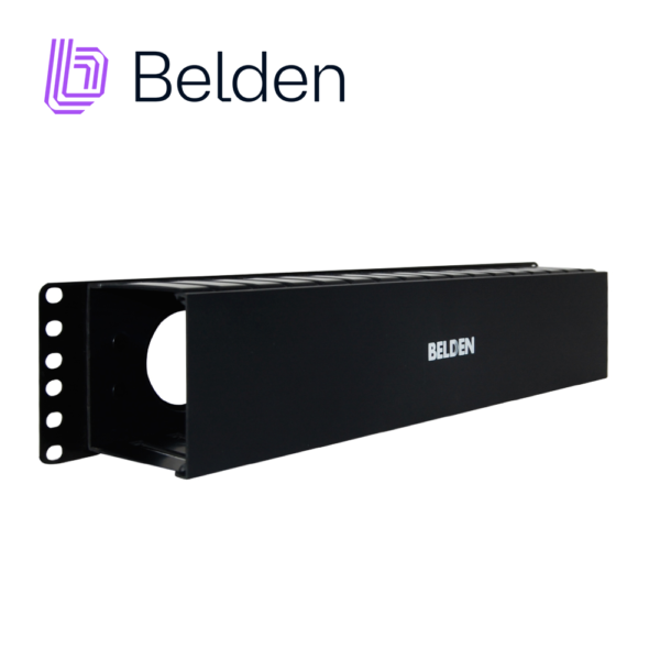 ORGANIZADOR HORIZONTAL BELDEN 9512-1902N 2UR CON TAPA - Image 2